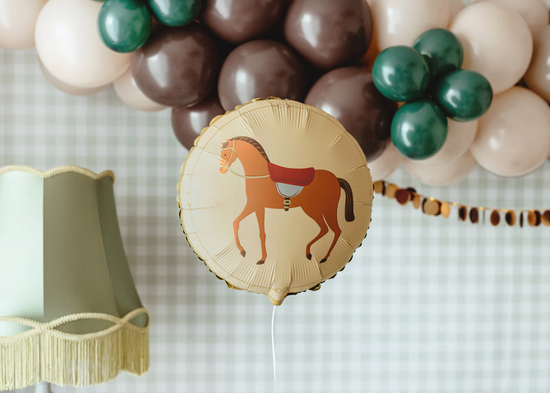 Pony Club Round Foil Balloon (1pkt/1pc)