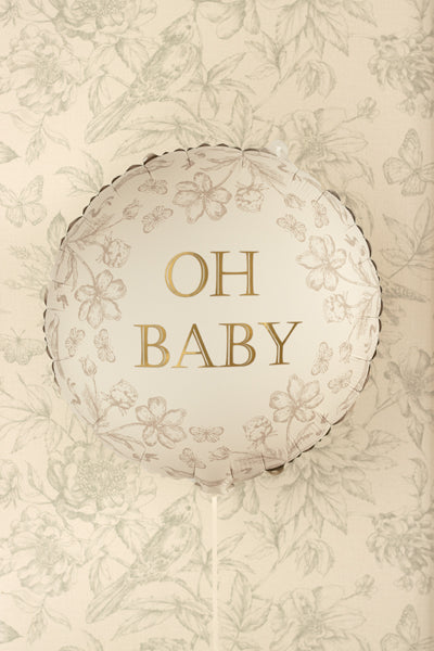 Oh Sweet Baby Circle Foil Balloon (1pkt/1pc)