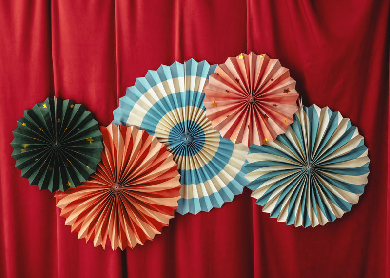 Big Top Circus Rosettes (1pkt/5pcs)