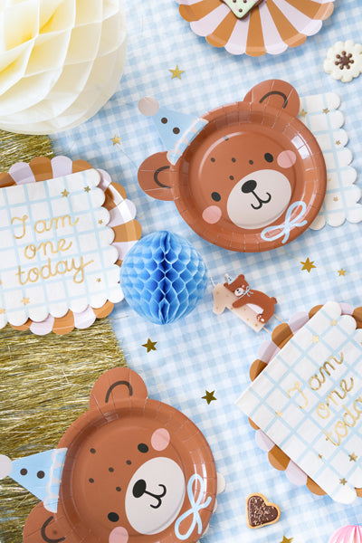 Baby Bear Paper Plates (1pkt/6pc)