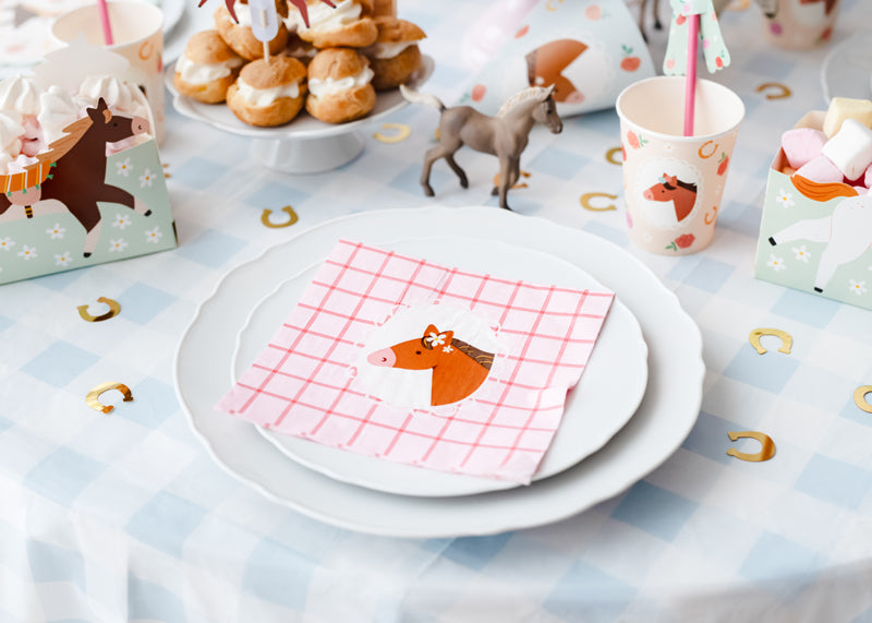 Pink Pony Club Napkins (1pkt/12pc)