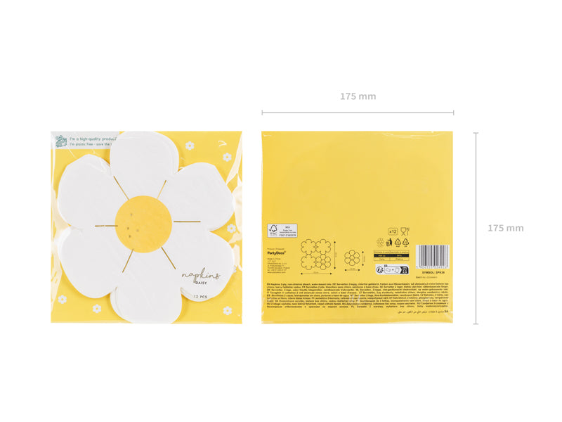 Daisy Days Napkins (1pkt/12pcs)
