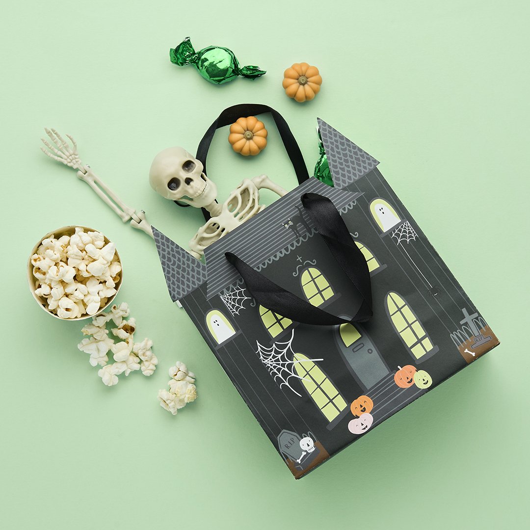 Monster Mob Haunted House Party Bags (1pkt/5pcs)