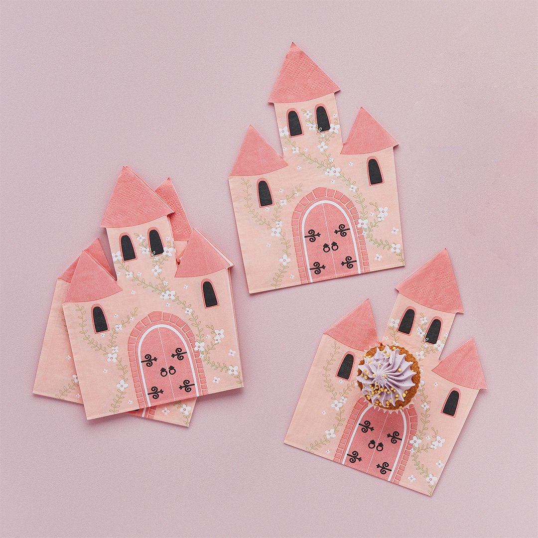 Fairytale Magic Castle Napkins (1pkt/16pc)
