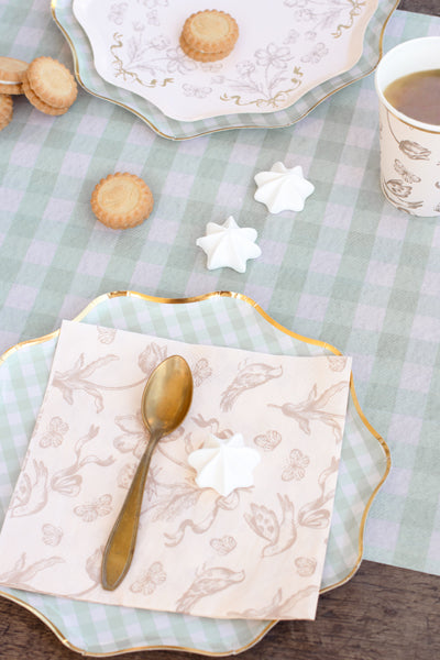 Oh Sweet Baby Checkered Table Runner (1pkt/1pcs)