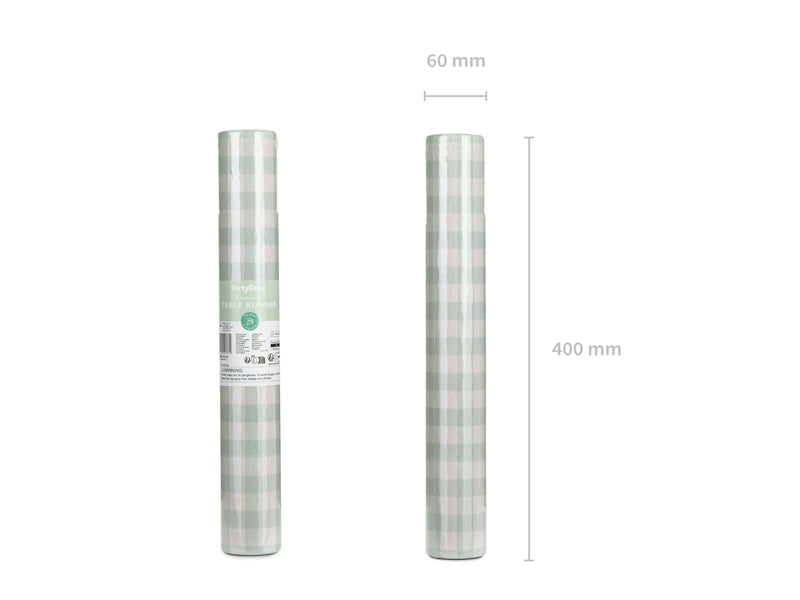 Oh Sweet Baby Checkered Table Runner (1pkt/1pcs)