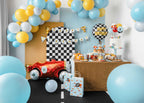 Too Fast Trophy Birthday Banner (1pc)