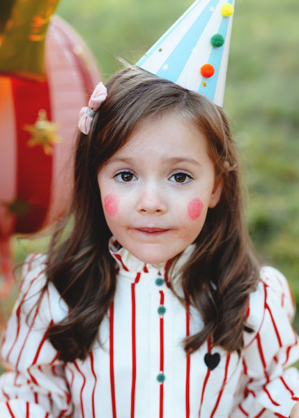 Big Top Circus Party Hats (1pkt/6pcs)