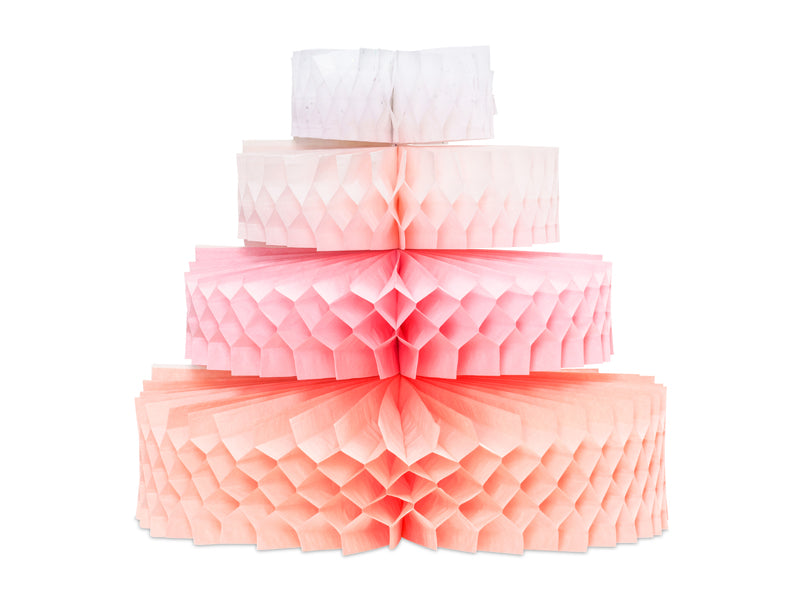 Honeycomb Cake Paper Decoration (1pc) - Party Lane