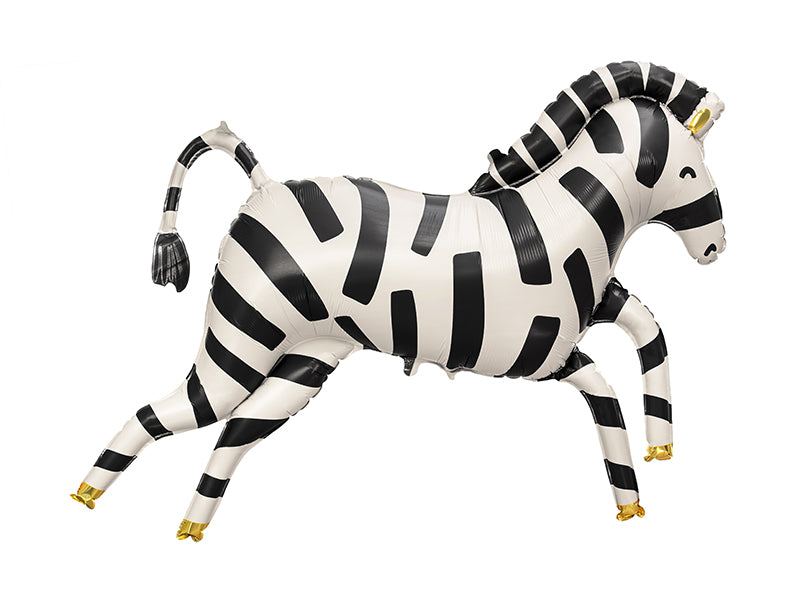 Zebra shaped balloon