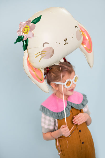 Easter Rabbit Foil Balloon (1pkt/1pc) - Party Lane 