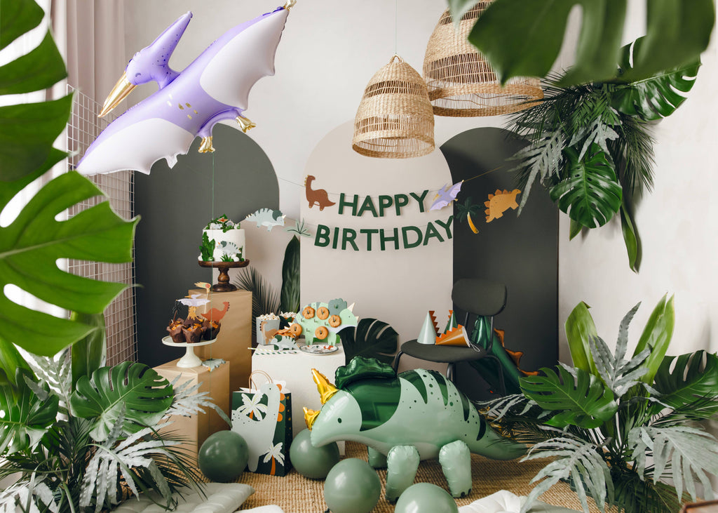 Dino Party Pterodactyl Foil balloon (1pc) - Party Lane 