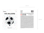 Mini Kicker Football Foil Globe (1pkt/1pcs)