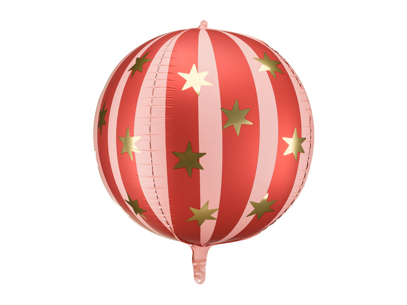 Big Top Circus Starry Balloon (1pcs) - Party Lane 