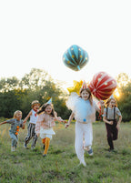 Big Top Circus Starry Balloon (1pcs) - Party Lane 
