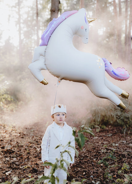 Fairytale Magic Unicorn Foil Balloon (1/pkt1pc) - Party Lane 