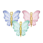 A single large butterfly-shaped foil balloon, ideal for a fairytale or garden-themed celebration, available in 3 colours