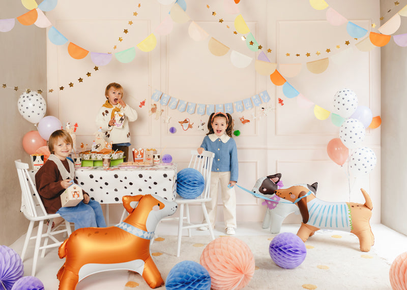 Puppy Pawty Corgi Foil Balloon (1pcs)