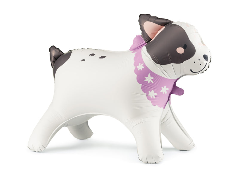 Puppy Pawty Bulldog Foil Balloon (1pcs)