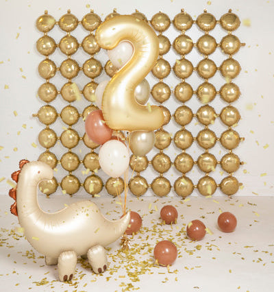 Dino Party Brontosaurus Foil balloon (1pc) - Party Lane 