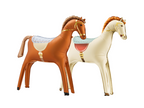 Horse balloons available in cream and brown