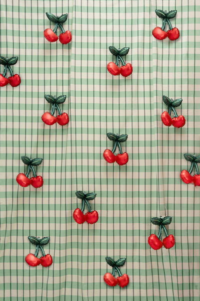 Mini Cherry Foil Balloons (1pkt/3pc) - Party Lane