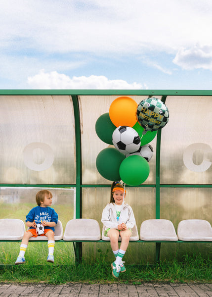 Mini Kicker Football Foil Balloon (1pkt/1pcs) - Party Lane 