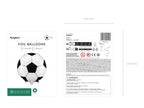Mini Kicker Football Foil Balloon (1pkt/1pcs)