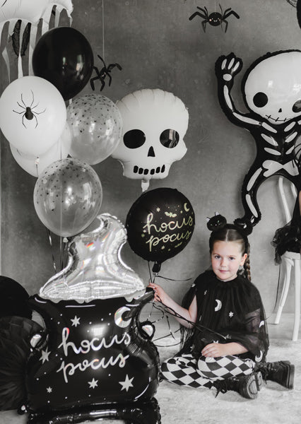Halloween Skull Foil Balloon (1pkt/1pc) - Party Lane 