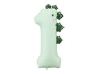Dino Party Number Foil balloon (1pc) - Party Lane 