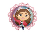 Gabby's Doll House Foil Balloon with Ruffled Edge (1pkt/1pc) - Party Lane 