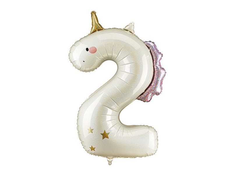 Fairytale Magic Number Balloons (1pkt/1pc) - Party Lane 