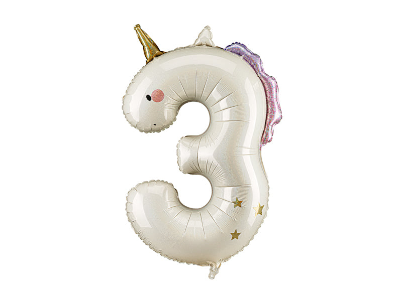 Fairytale Magic Number Balloons (1pkt/1pc) - Party Lane 