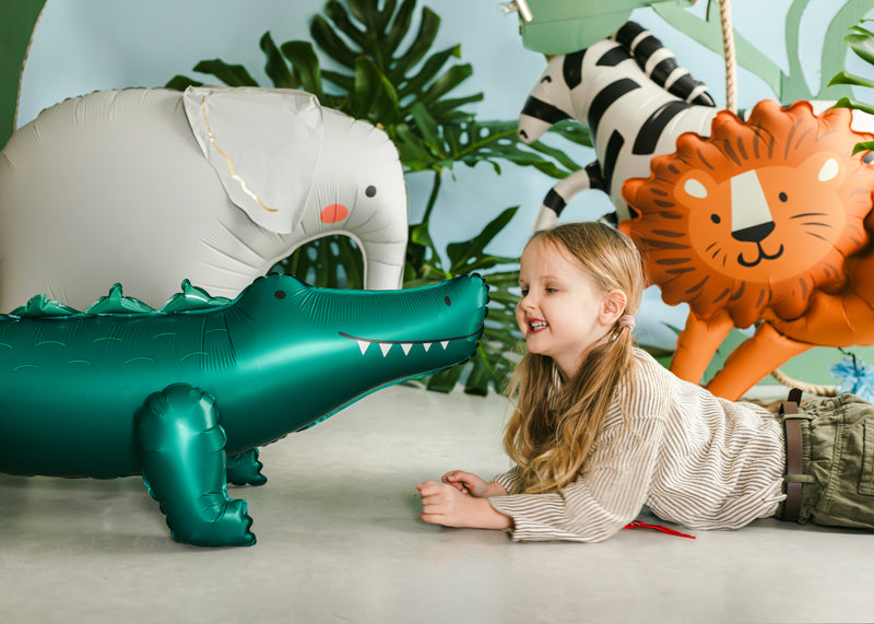 Crocodile Foil Balloon (1pkt/1pc) - Party Lane