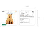 Capybara Foil Balloon (1pkt/1pc) - Party Lane