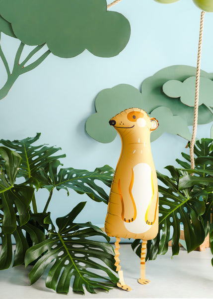 Standing Meerkat Foil Balloon (1pkt/1pc) - Party Lane