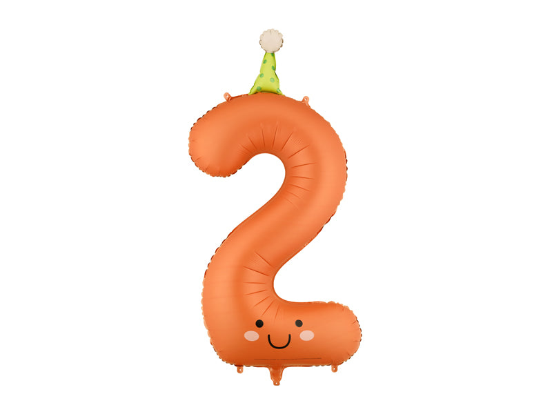 Colourful Foil Balloon Numbers (1pkt/1pc) - Party Lane
