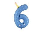 Colourful Foil Balloon Numbers (1pkt/1pc) - Party Lane