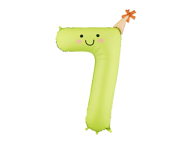 Colourful Foil Balloon Numbers (1pkt/1pc) - Party Lane