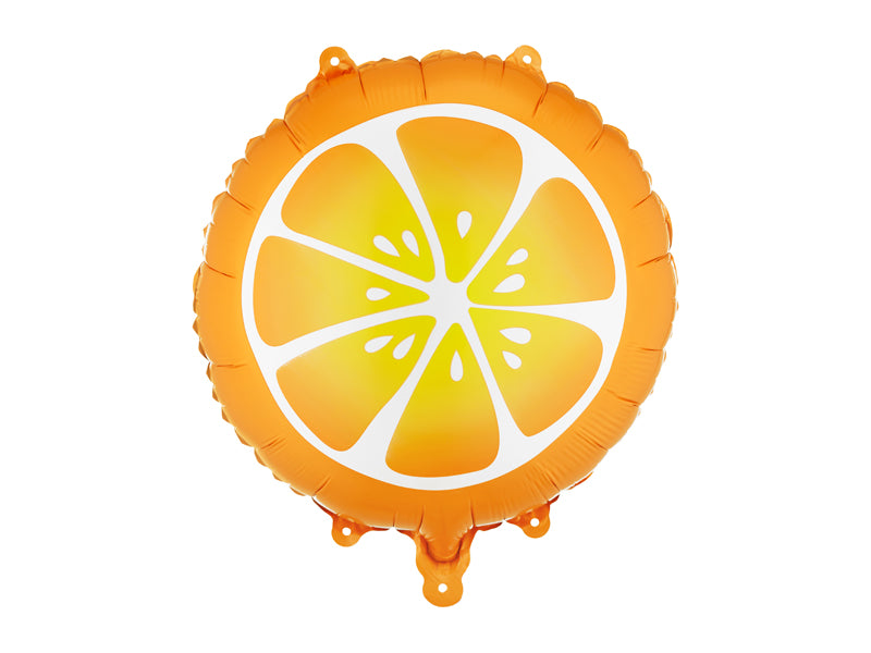 Orange Slice Foil Balloon (1pk/1pc) - Party Lane