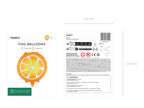 Orange Slice Foil Balloon (1pk/1pc) - Party Lane