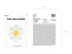 Daisy Days  White Daisy Foil Balloons (1pkt/1pcs) (Copy)