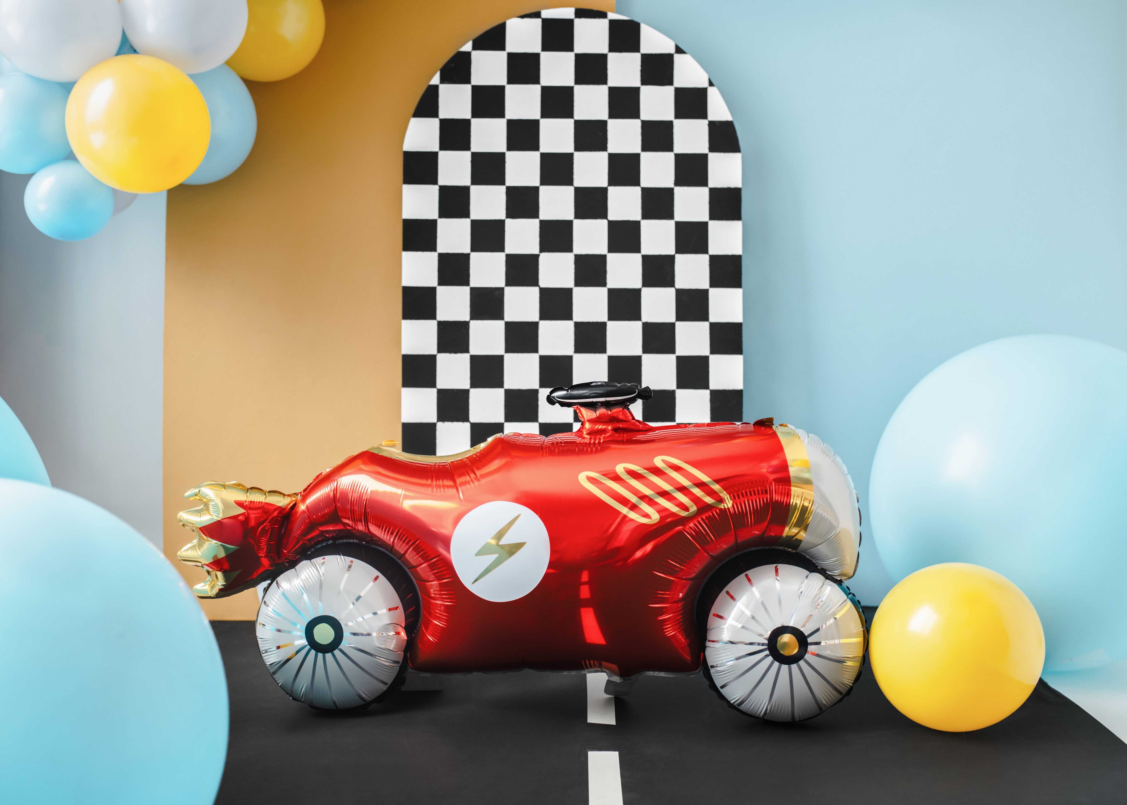 Too Fast Car Foil Balloon (1pc) - Party Lane 