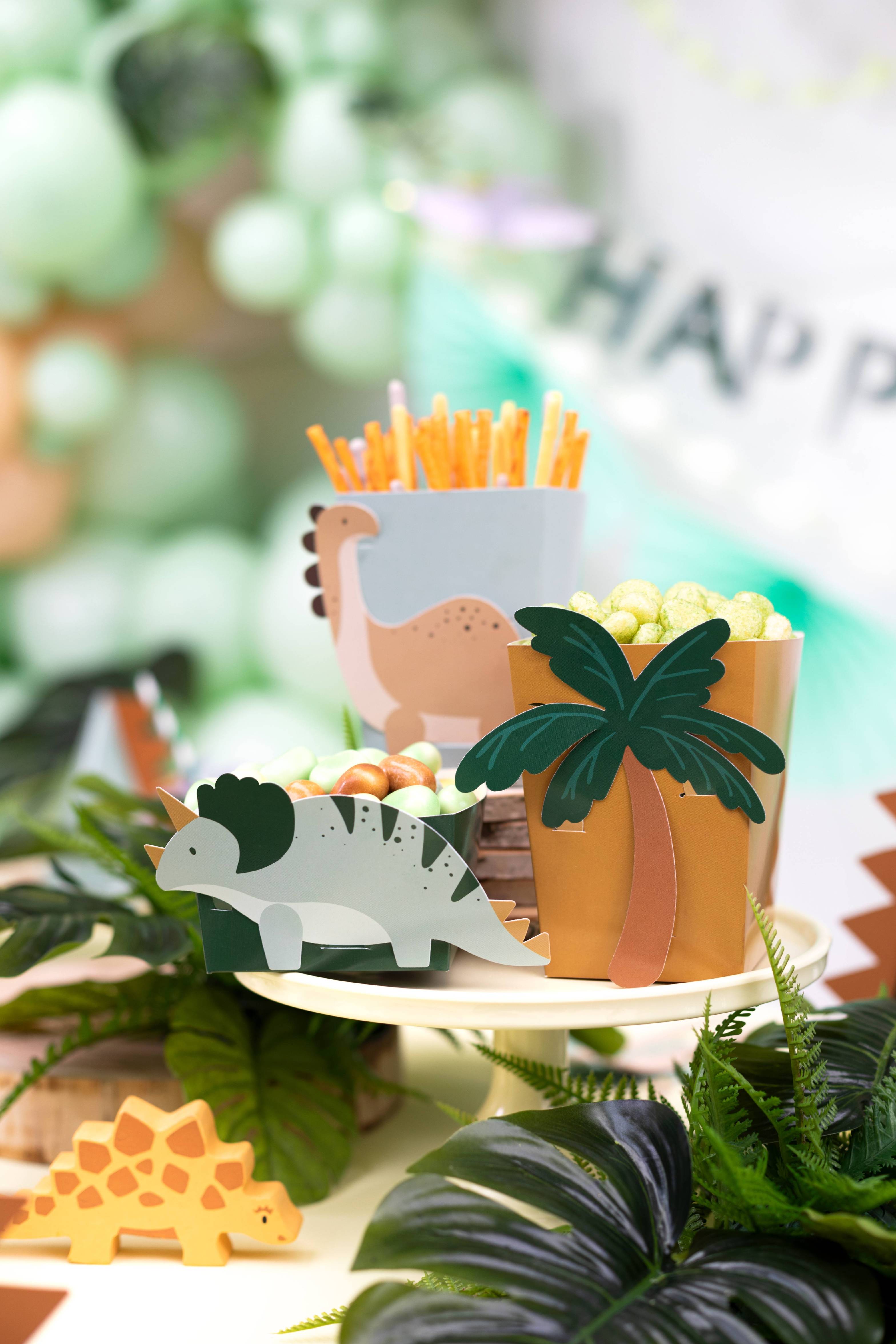 Dino Party Snack Boxes (1pkt/6pc)