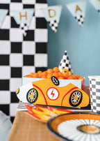 Car racing snack box