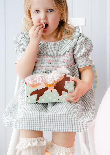 Pink Pony Club Snack Boxes (1pkt/3pc) - Party Lane 