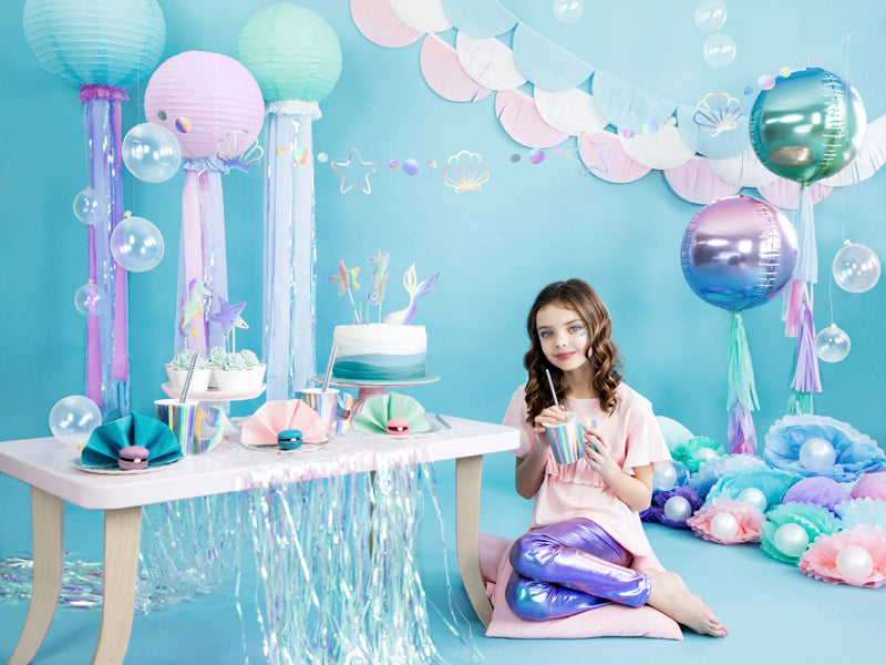 Iridescent Pastel Tassel Garland (1pc)