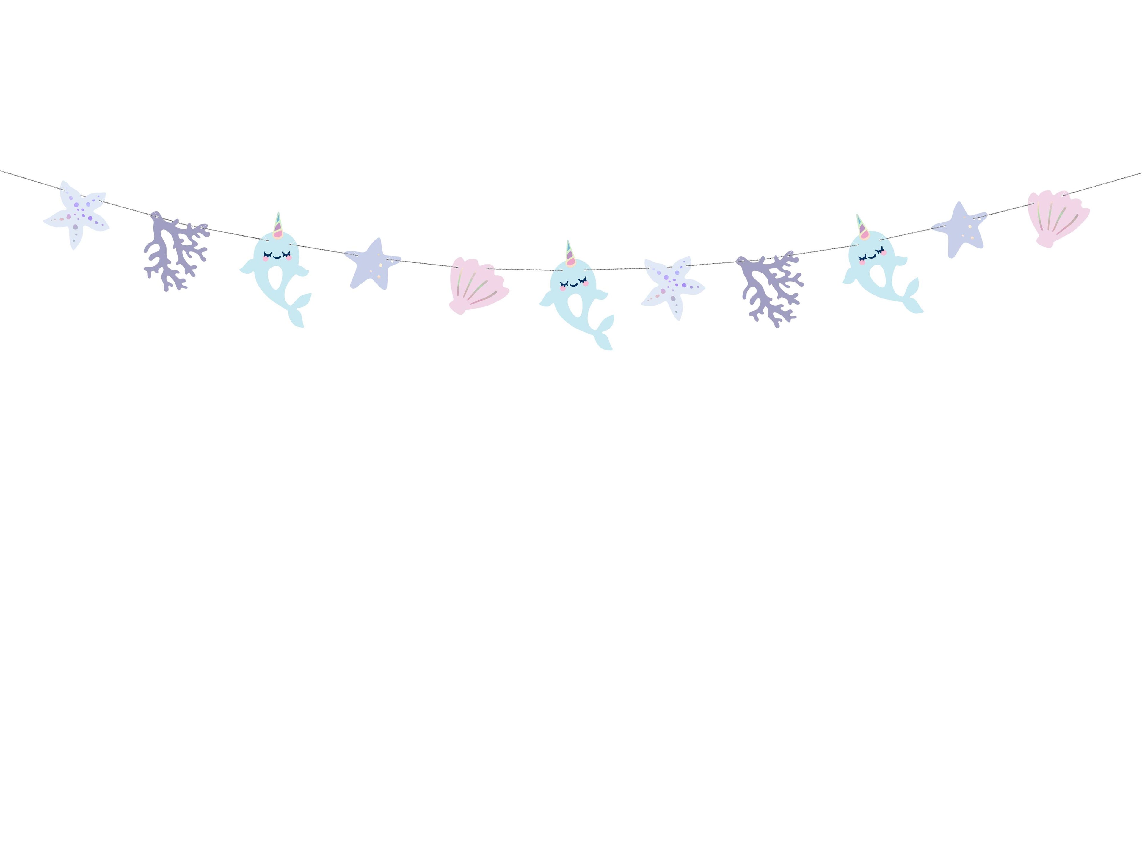 Making Waves Narwhale Banner (1pc)