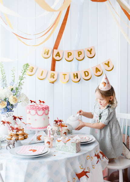 Pink Pony Club Birthday Banner (1pkt/1pc)