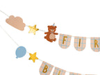 Baby Bear First Birthday Banner (1pkt/1p